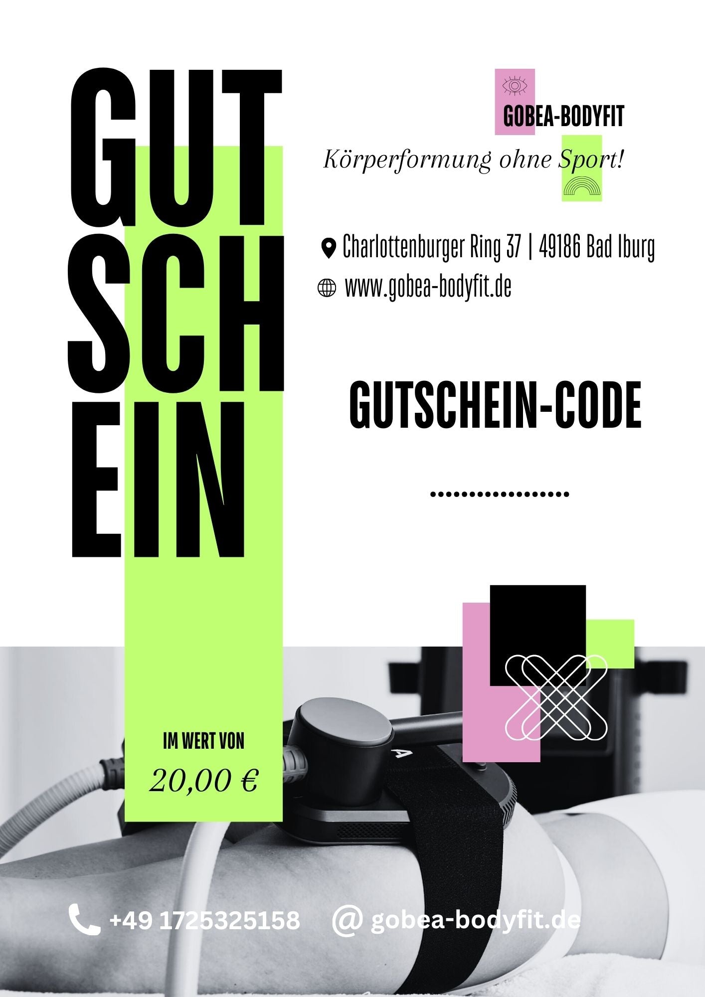 Gutschein | Geschenkgutschein - 20 Euro