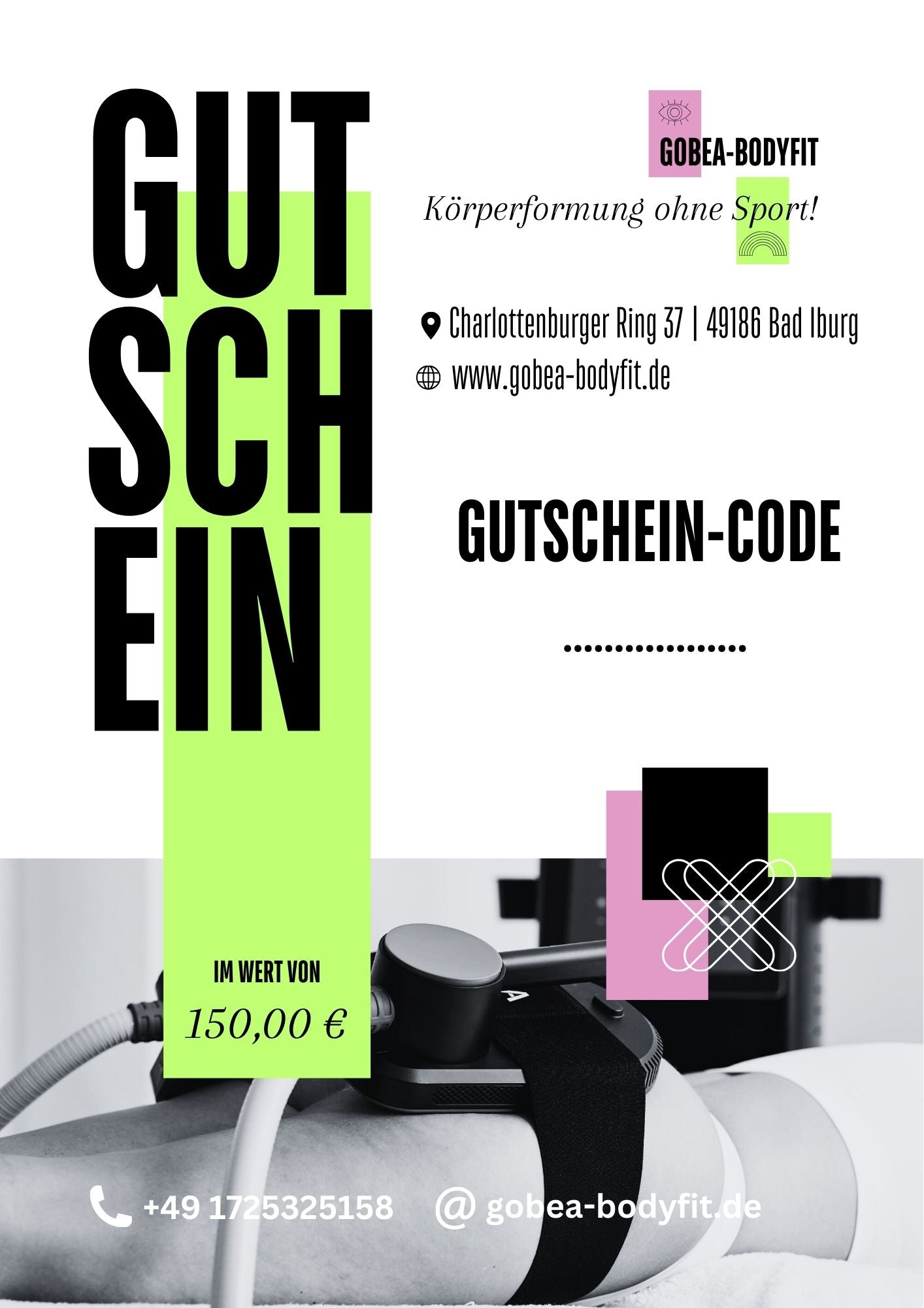 Gutschein | Geschenkgutschein - 150 Euro